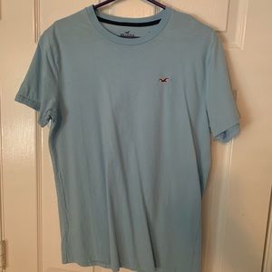 Light blue American Eagle t-shirt.